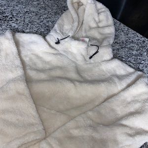 women’s Victoria Secret Pink teddy pullover